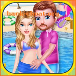 Princess Swimming Pool Fun icon