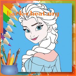 Princesses Coloring Book icon