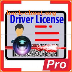 Pro Driver license: scanner, reader, scan icon