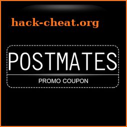 Promo Code For Postmates Food icon