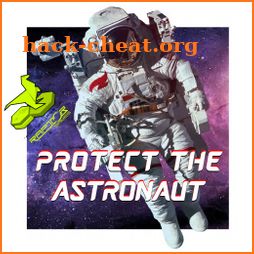 Protect the astronaut icon