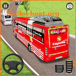 Public Transport Bus Coach: Taxi Simulator Games icon