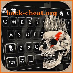 Punk Skull Keyboard Theme icon