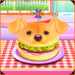 Puppy Burger Cooking and Decoration icon