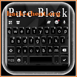 Pure Black Keyboard Theme icon