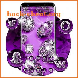 Purple Diamond Launcher Theme icon