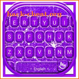 Purple Glitter Dream Keyboard Theme icon