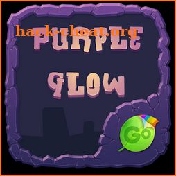 Purple Glow GO Keyboard Theme icon