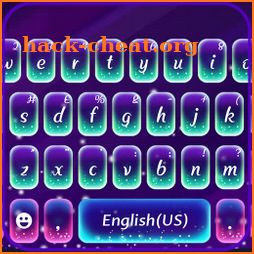 Purple Glow Keyboard Theme icon
