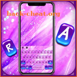 Purple Jello SMS Keyboard Background icon