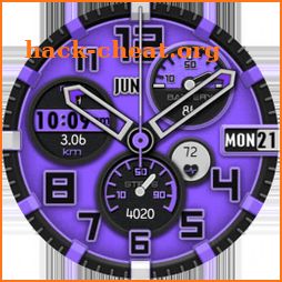 Purple Step Watch Face icon