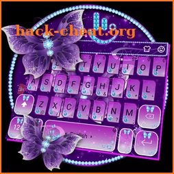 Purplr Butterfly Keyboard Theme icon