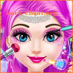 Purply Princess Makeover & Dress up: Makeup Salon icon