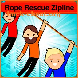 Puzzle Game - Rope Rescue Zipline icon