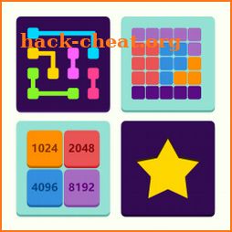 Puzzle Games - Merge 2048 & Flow Free icon