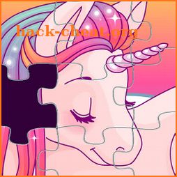 Puzzle Jigsaw for Unicorn pony of Little Kids icon
