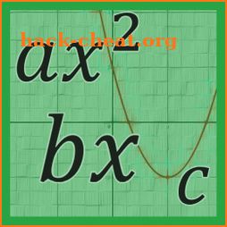 Quadratic Equation Solver with Steps and Graphs icon