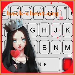 Queen Lollipop Love Keyboard Theme icon
