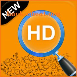 Quick Magnifier - Magnifying glass with LED light icon