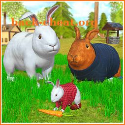 Rabbit Forest Bunny Sim Games icon