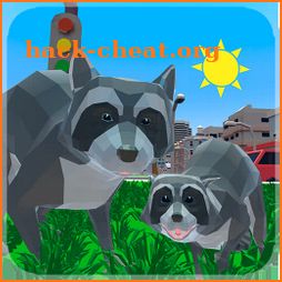 Raccoon Adventure: City Simulator 3D icon