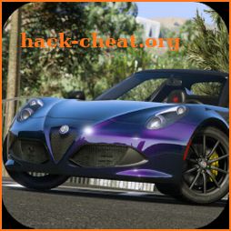 Race Car Games: Alfa Romeo 4C icon