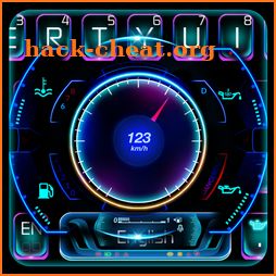 Racing Car Hologram Keyboard icon