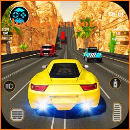 Racing in Highway Car 2018: City Traffic Top Racer icon