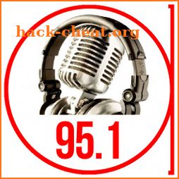 Radio 95.1 radio station 95.1 fm 95.1 player apps icon