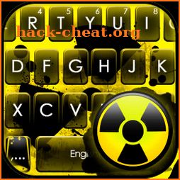Radioactive Warning Sign Keyboard Theme icon