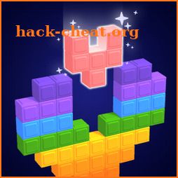 Rainbow Block 3D icon