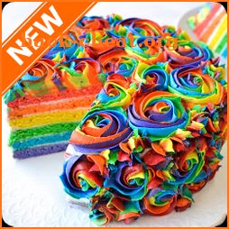 Rainbow Cakes Food Wallpapers icon