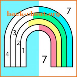 Rainbow Color by Number icon