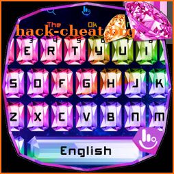 Rainbow Color Diamond Keyboard Theme icon