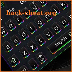 Rainbow Color Light Keyboard Theme icon