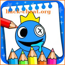 Rainbow Friends Coloring Book icon