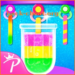 Rainbow Frozen Popsicles Maker-Ice Cream Games icon