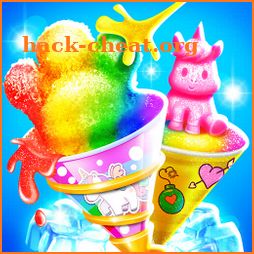 Rainbow Frozen Snowcone Maker - Glitter Desserts icon
