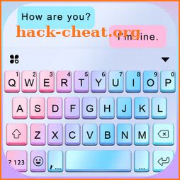 Rainbow Gradient Keyboard Background icon