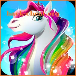 Rainbow Horse Caring 🐴 Pony Dress Up Beauty Salon icon