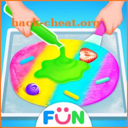 Rainbow Ice Cream Roll Maker – Fun Games for Girls icon