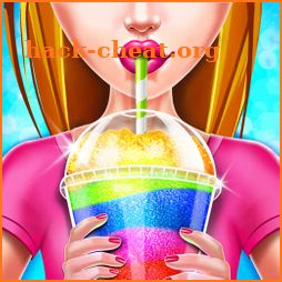 Rainbow Ice Slush Maker: Frozen Food Games icon
