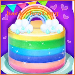 Rainbow Pastel Cake - Family Party & Birthday Cake icon