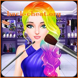 Rainbow Princess Make up Dressup salon: Girls Game icon