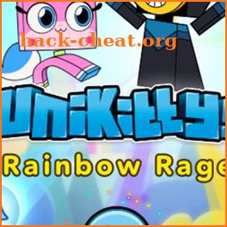 Rainbow rage icon