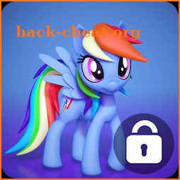 Rainbow Shy Little Pony Lock Screen icon