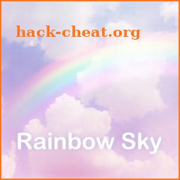 Rainbow Sky Theme +HOME icon