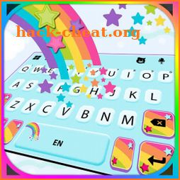 Rainbow Stars Keyboard Theme icon