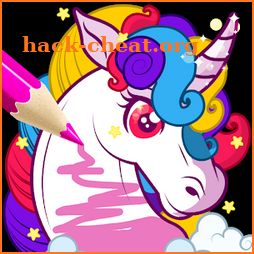 Rainbow Unicorn Island - Coloring Book icon