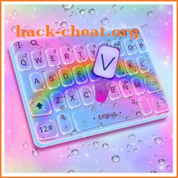 Rainbow Water Drop Keyboard Theme icon